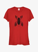 Marvel Spider-Man Homecoming Logo Girls T-Shirt