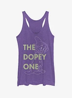 Disney Dopey One Girls Tank