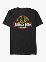 Neon T Rex Logo T-Shirt