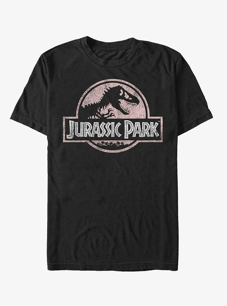 Jurassic Park Dusty Logo T-Shirt