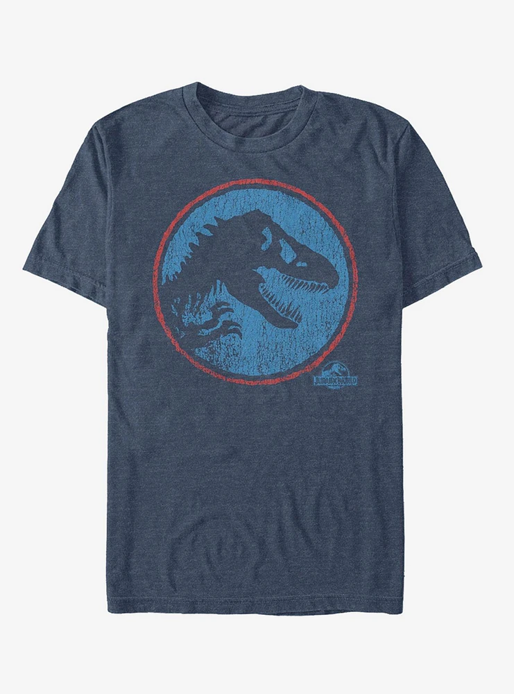 Retro T. Rex Circle T-Shirt
