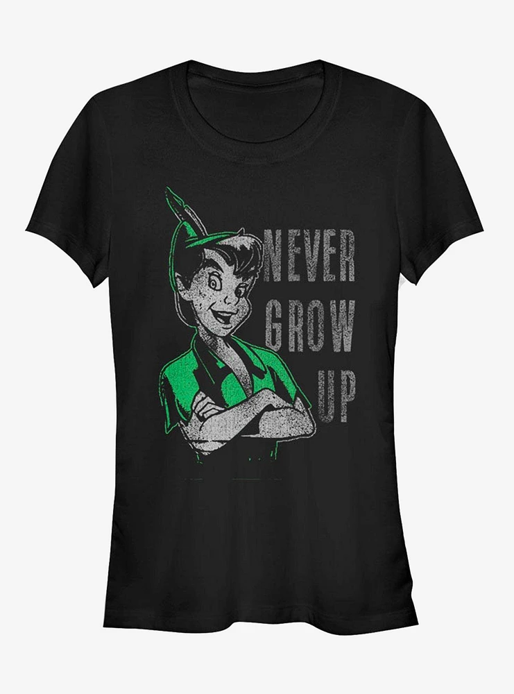 Disney Never Grow Up Girls T-Shirt