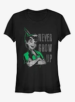 Disney Never Grow Up Girls T-Shirt