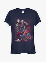 Marvel Spider-Man Homecoming Partner Grid Girls T-Shirt