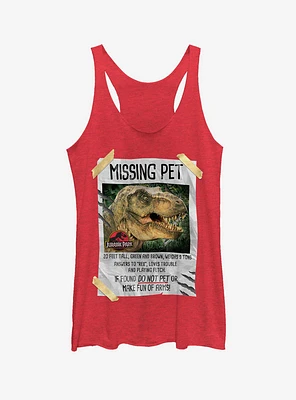 T. Rex Missing Pet Girls Tank