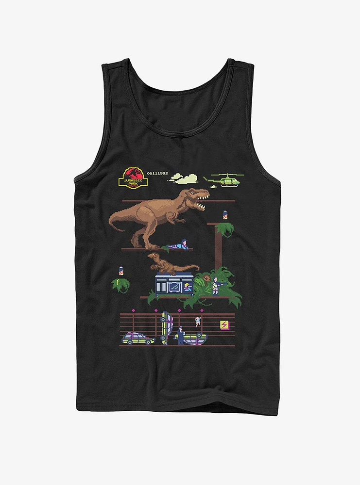 Pixel Video Game Tank