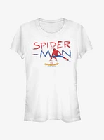 Marvel Spider-Man Homecoming Paint Streak Girls T-Shirt