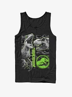 Jurassic World Fallen Kingdom Camo Print Dinosaurs Tank