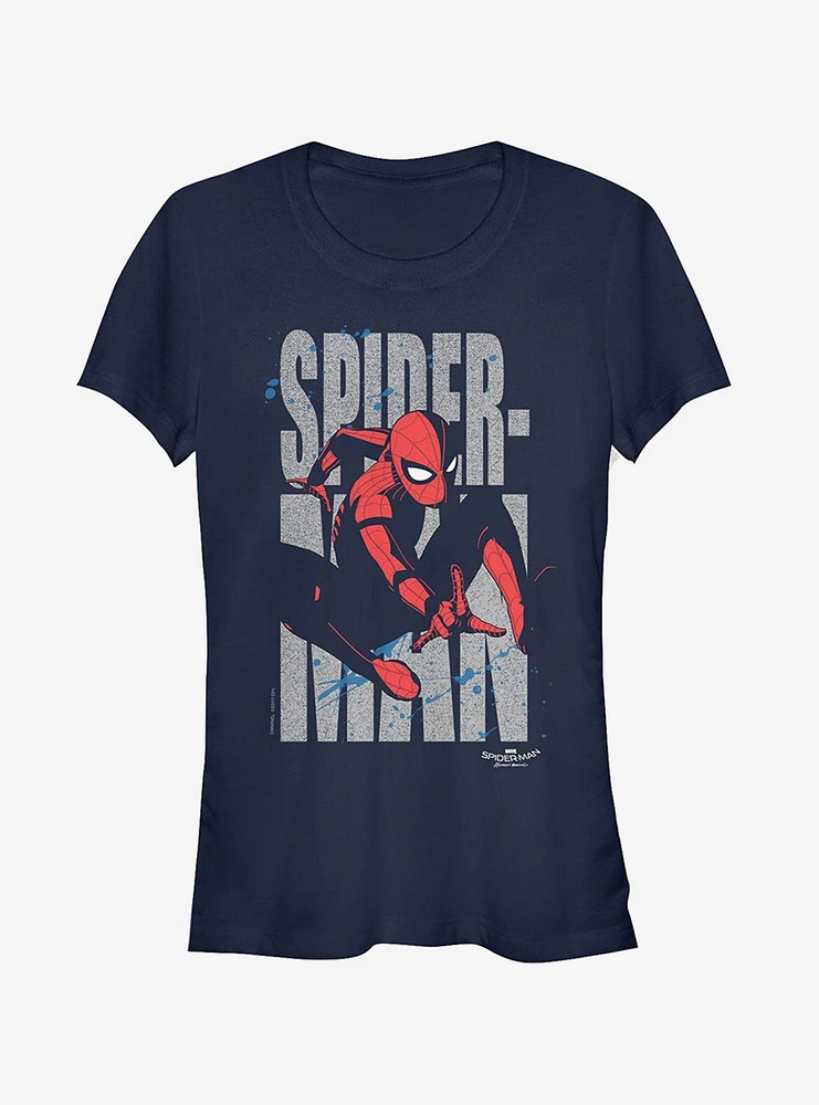 Marvel Spider-Man Homecoming Name Girls T-Shirt