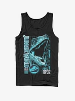 Jurassic World Fallen Kingdom Blue Portrait Tank