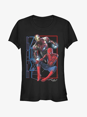 Marvel Spider-Man Homecoming Red Frame Girls T-Shirt