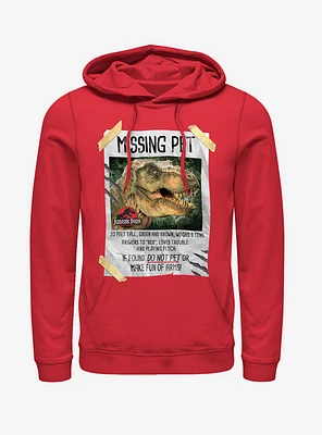 T. Rex Missing Pet Hoodie