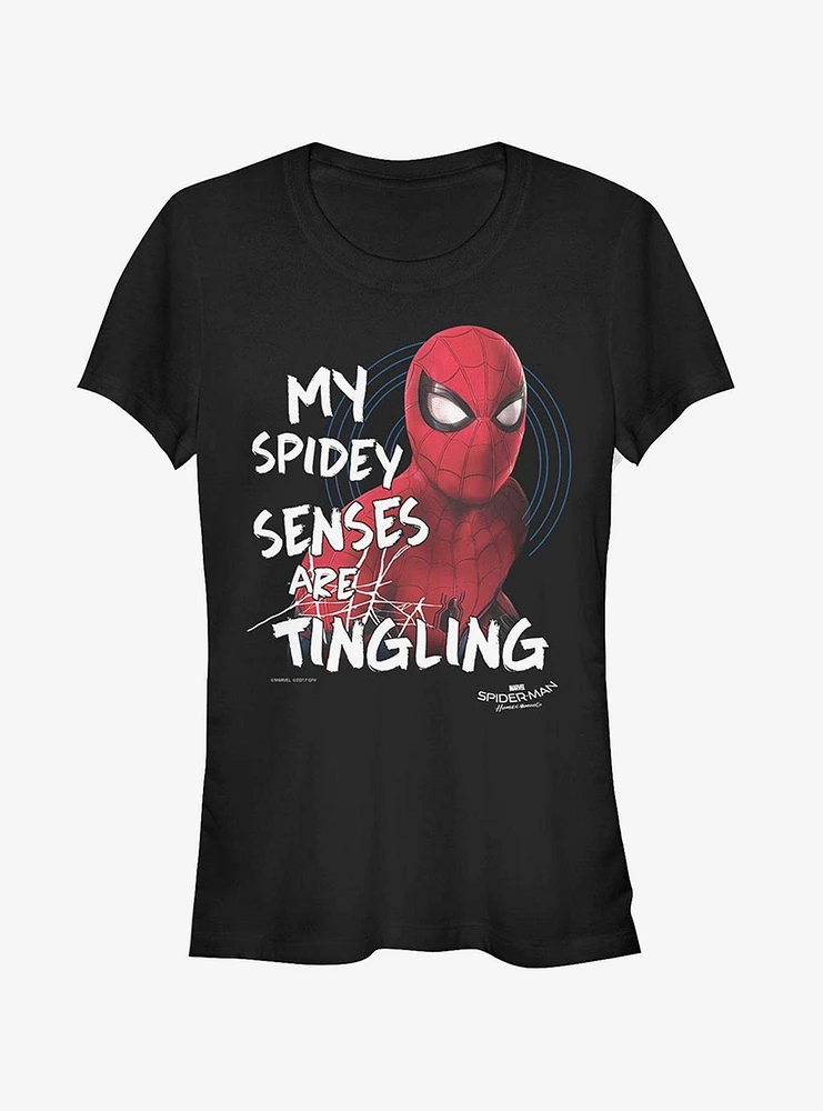 Marvel Spider-Man Homecoming Senses Girls T-Shirt