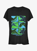 Jurassic World Fallen Kingdom Dino Bingo Girls T-Shirt