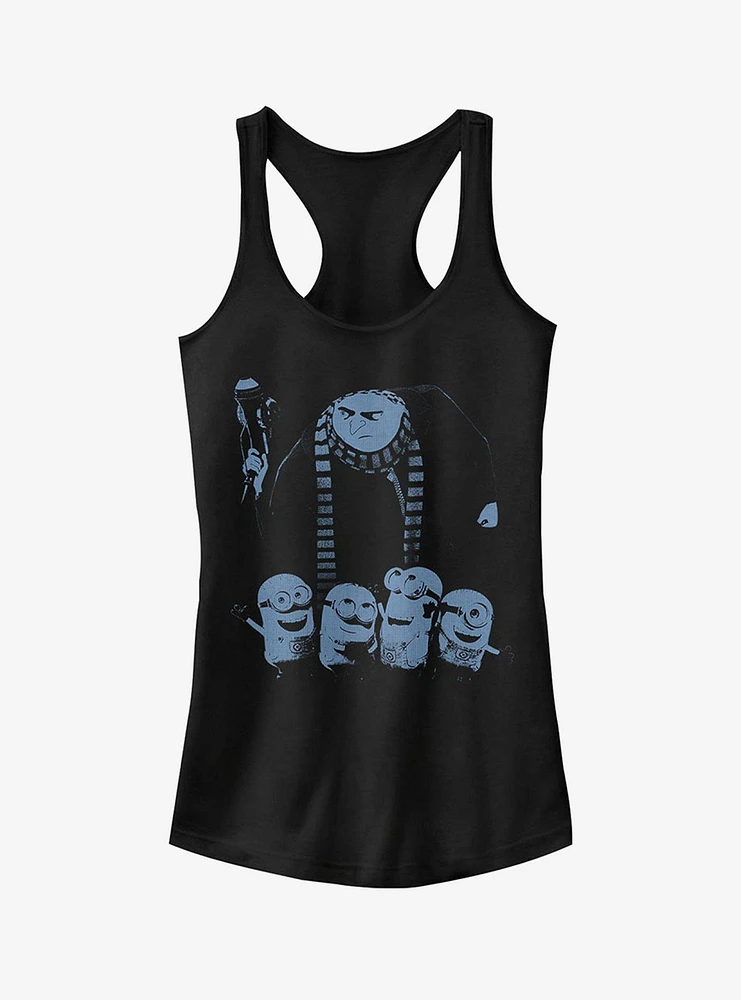 Gru Minion Shot Girls Tank