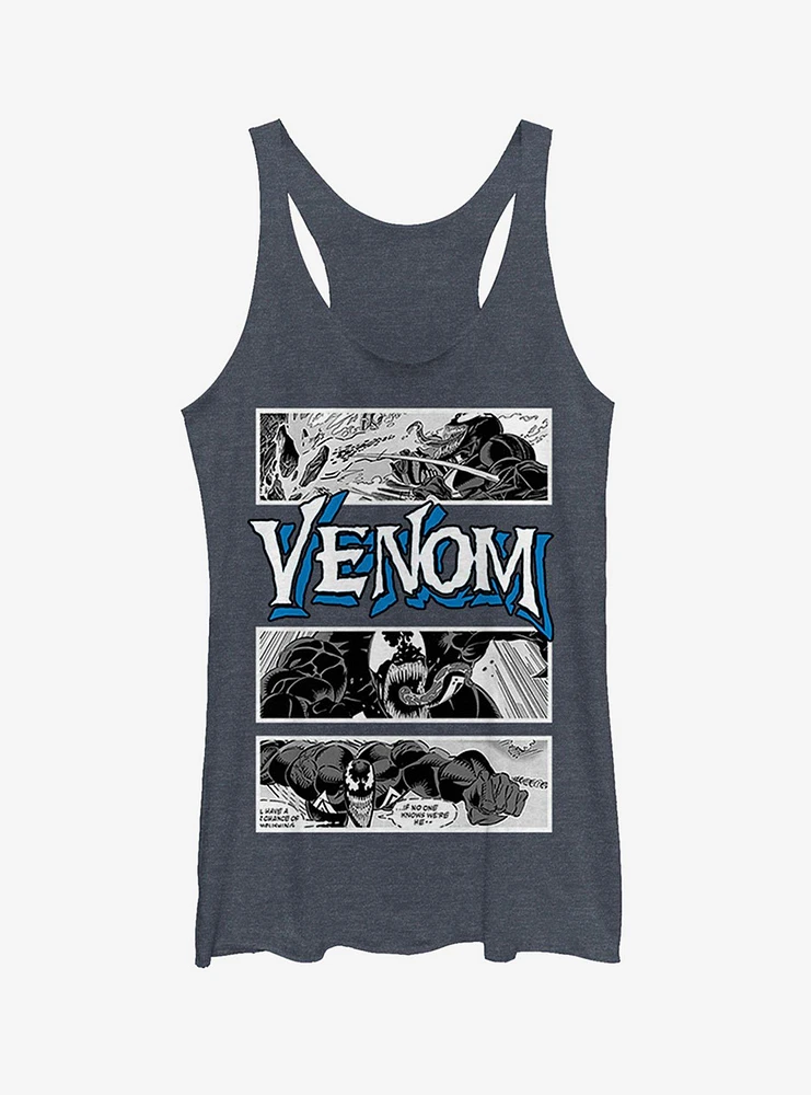 Marvel Venom Comic Panels Girls Tank