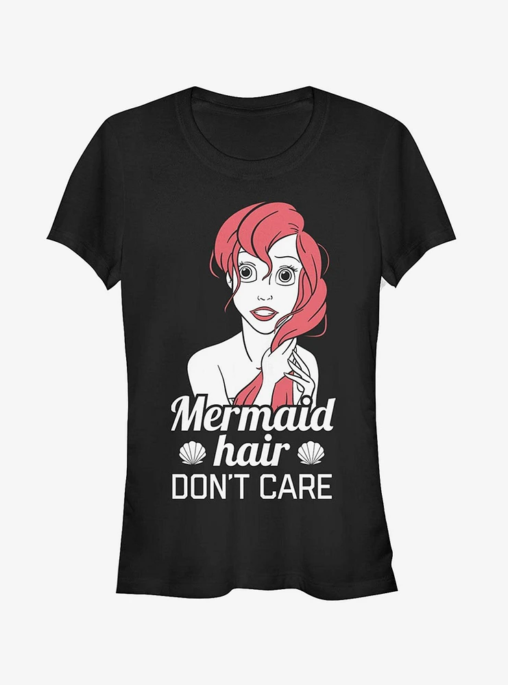 Disney The Little Mermaid Ariel Hair Don't Care Girls T-Shirt