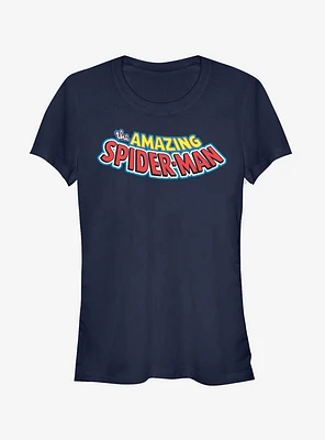Marvel Amazing Spider-Man Logo Girls T-Shirt