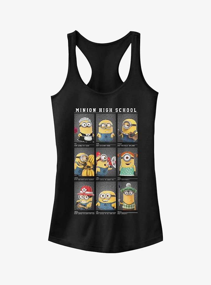 Minion High School Yearbook Girls Tank