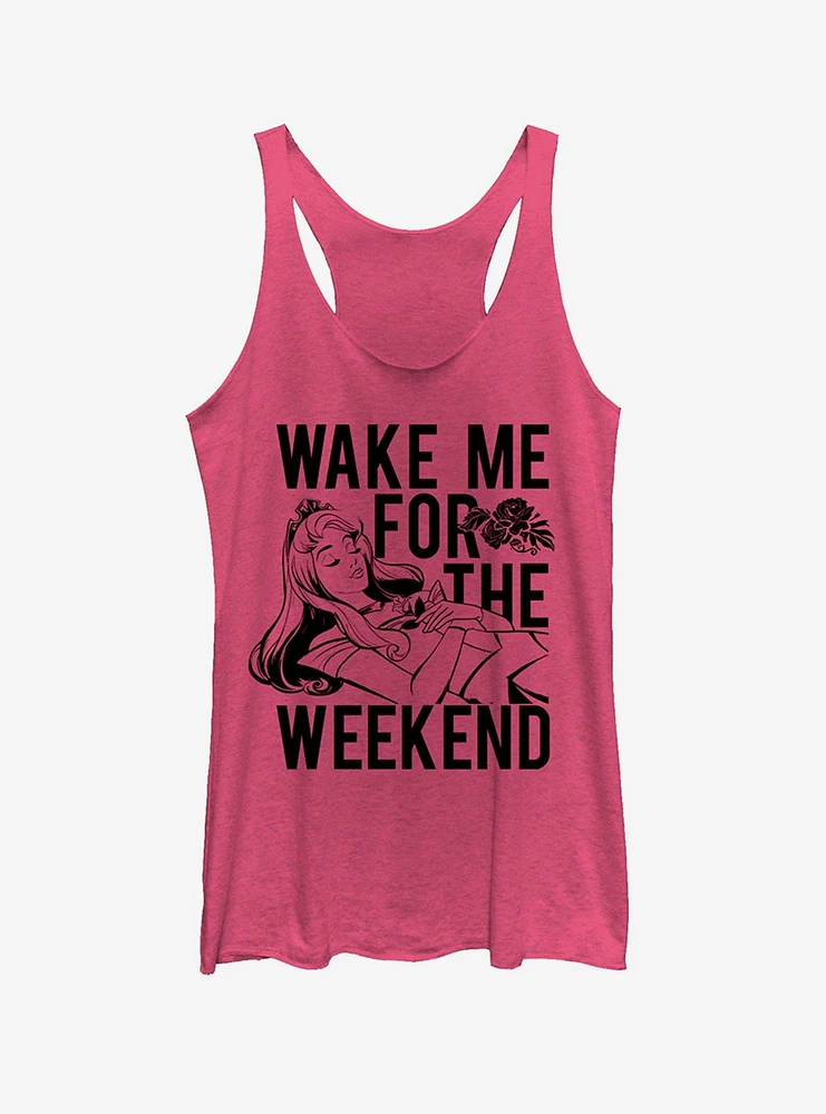 Disney Wake Me for Weekend Girls Tank