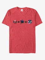 Marvel Spider-Man Venom Emoji Math T-Shirt