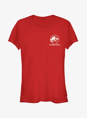 Glitch Logo Badge Girls T-Shirt