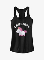 I Believe Unicorns Girls Tank