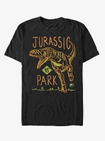 T. Rex Crayon Print T-Shirt