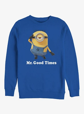 Minion Mr. Good Times Sweatshirt
