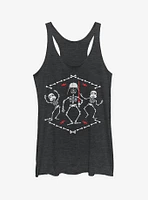 Halloween Vader Skeleton Dance Girls Tank