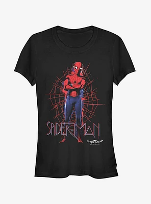 Marvel Spider-Man Homecoming Web Girls T-Shirt