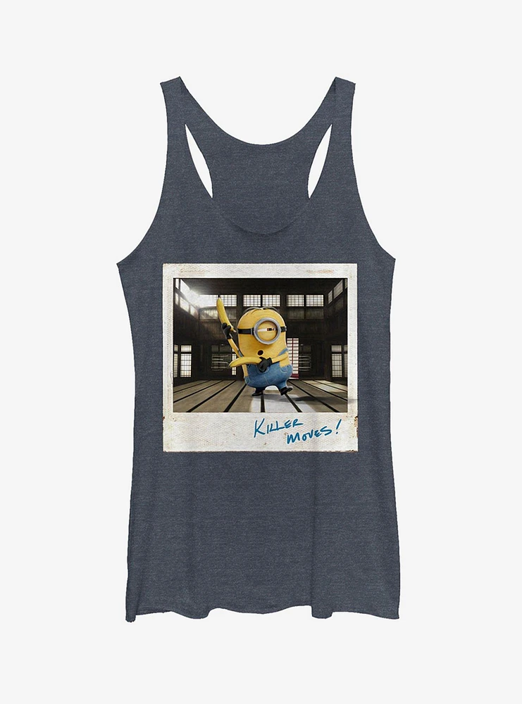 Minion Banana Karate Girls Tank