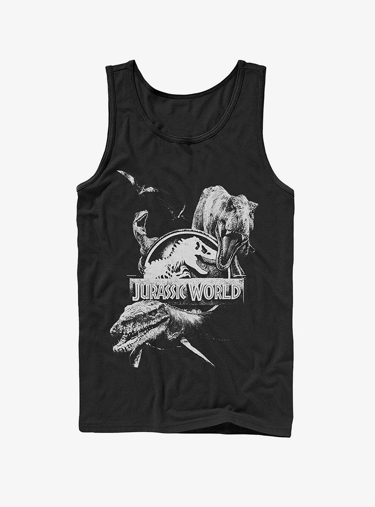 Jurassic World Fallen Kingdom Logo Attack Tank