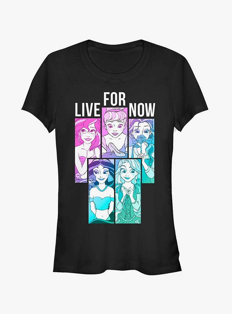 Disney Princess Live for Now Girls T-Shirt