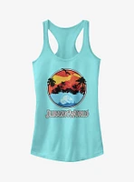 Jurassic World Fallen Kingdom Apocalypse Logo Girls Tank