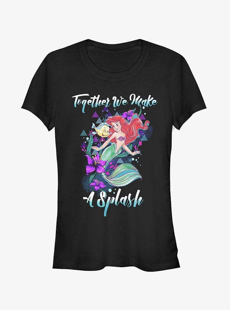 Disney The Little Mermaid Make A Splash Girls T-Shirt