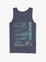 Jurassic World Fallen Kingdom Fossil Skulls Tank