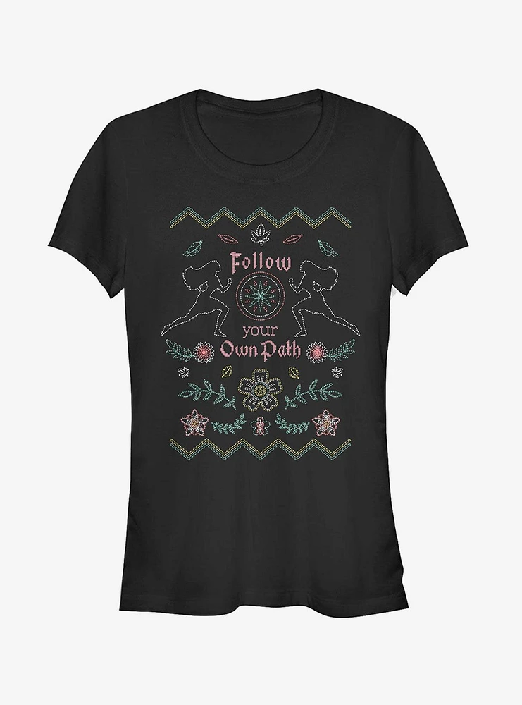 Disney Own Path Quilt Girls T-Shirt