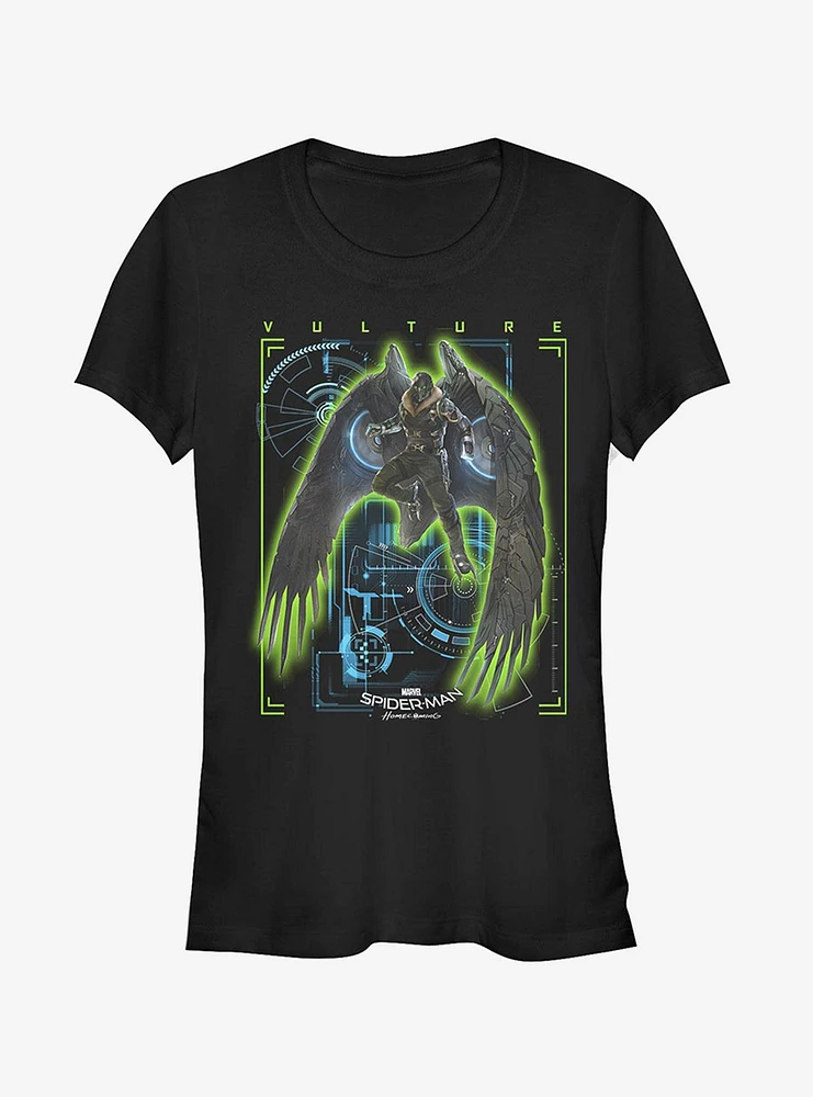 Marvel Spider-Man Homecoming Vulture Schematics Girls T-Shirt