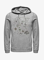 Isla Nublar Map Hoodie