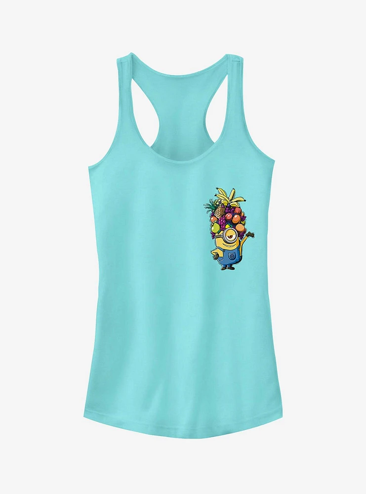 Minion Fruit Hat Girls Tank