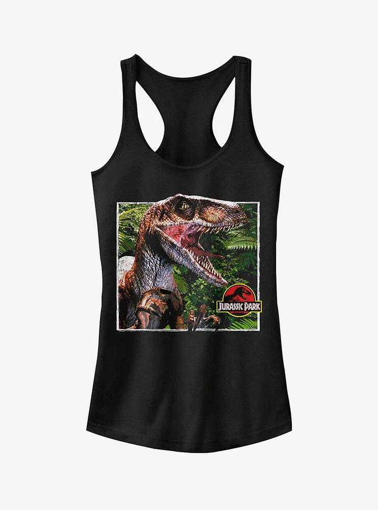 Velociraptor Scene Girls Tank