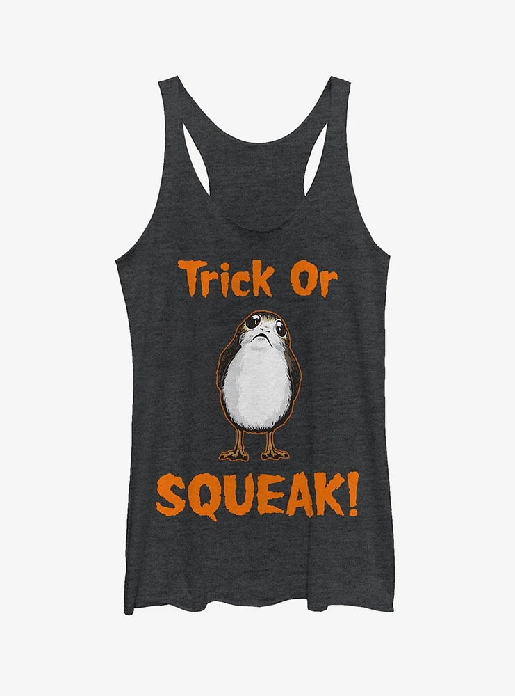 Halloween Porg Squeak Girls Tank