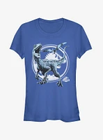 Jurassic World Fallen Kingdom Dinosaur Battle Girls T-Shirt