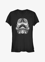 Star Wars Ornate Stormtrooper Girls T-Shirt