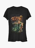 Jurassic World Fallen Kingdom New Predator Dinosaur Girls T-Shirt