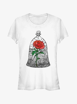 Disney Stained Rose Window Girls T-Shirt