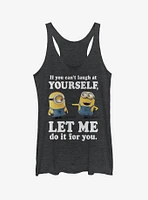 Minion Laugh At You Girls Tank