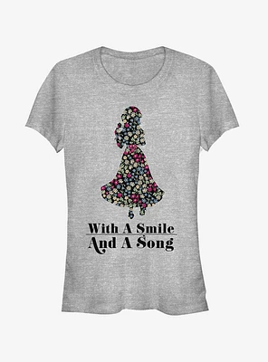 Disney With A Smile Girls T-Shirt