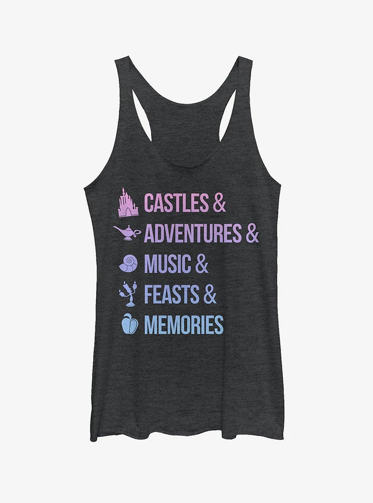 Disney Princess Keywords Girls Tank